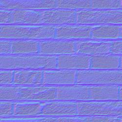 Seamless Textures of Bricks + Normal & Bump Mapping